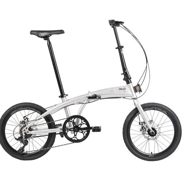 Sepeda Lipat Element Police Lan 8 Speed (20 Inch) Bonus Helm Rmb