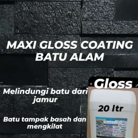 Coating Batu Alam Clear Gloss/20Lt