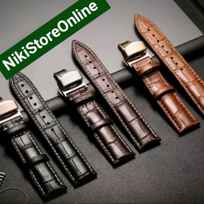 Strap Tali Jam Tangan Seiko Pria Wanita Asli Kulit ukuran 18 20 22