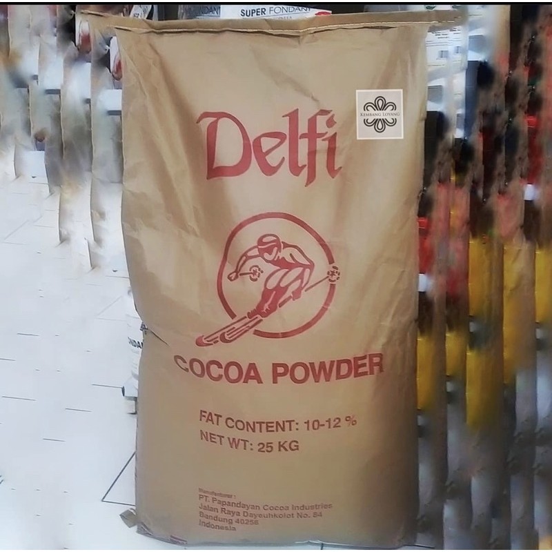 

Cocoa powder Delfi 1kg Coklat bubuk delfi murni original