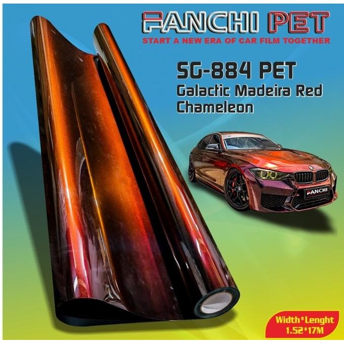 

TERBARU - Sticker PET Moonlight Red / Madeira 152cm (per 50cm)
