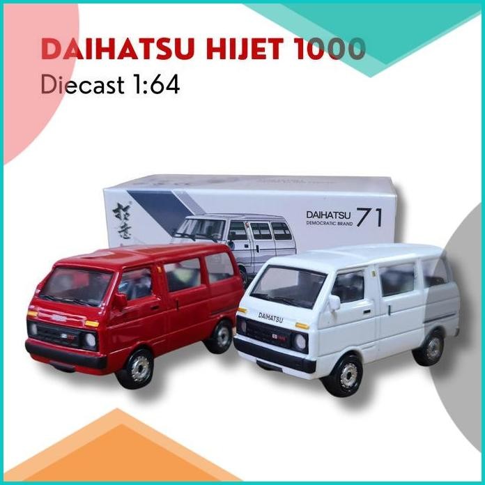 Diecast Mobil Daihatsu Hijet 1000 1:64 Xcar Xcartoys Miniatur 1/64 11O