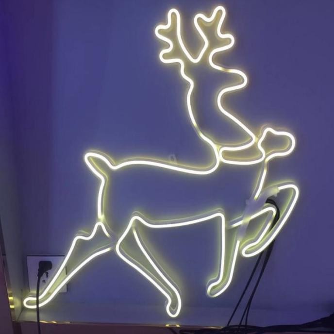 Lampu Gantung LED Snowflake Bintang Jumbo Lampu Dekor Outdoor Natal TL