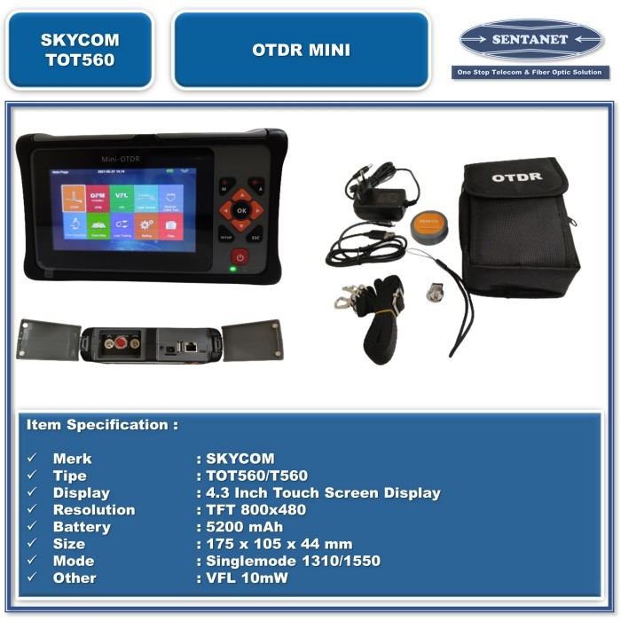 OTDR Skycom/OTDR Mini/OTDR Mini Skycom