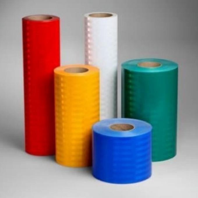 

ORIGINAL 3M EGP sticker reflective rambu-scotlite prismatic 60cm x 1M