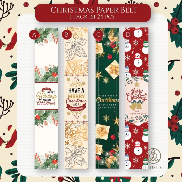 

*:*:*:*:*] Paper Belt Hampers Natal dan Tahun Baru (24 pcs)