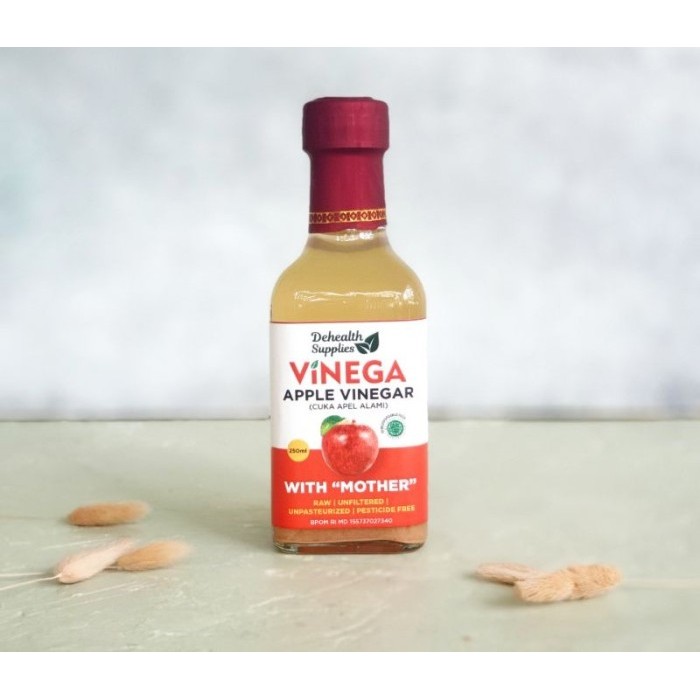 

HRG DISKON Cuka Apel Finega Vinega Apple Cider Vinegar Dehealth Supplies