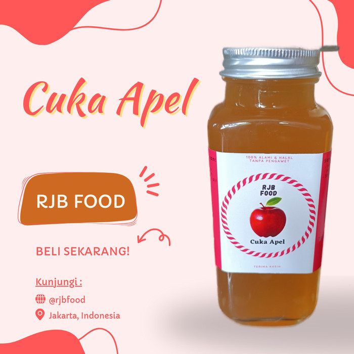 

SALE Rjb Food Cuka Apel 250ml Diet Sehat