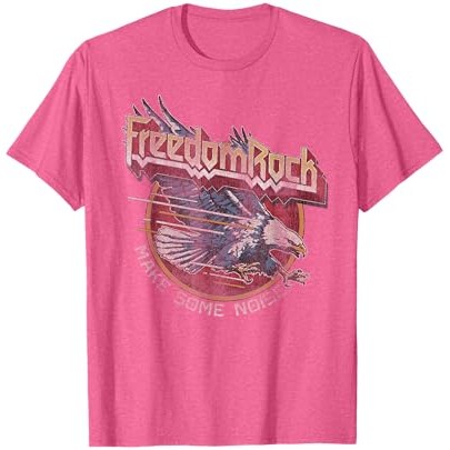 Kaos Konser Band Retro Vintage Eagle Freedom Rock USA 4 Juli |4mQvFiKm|