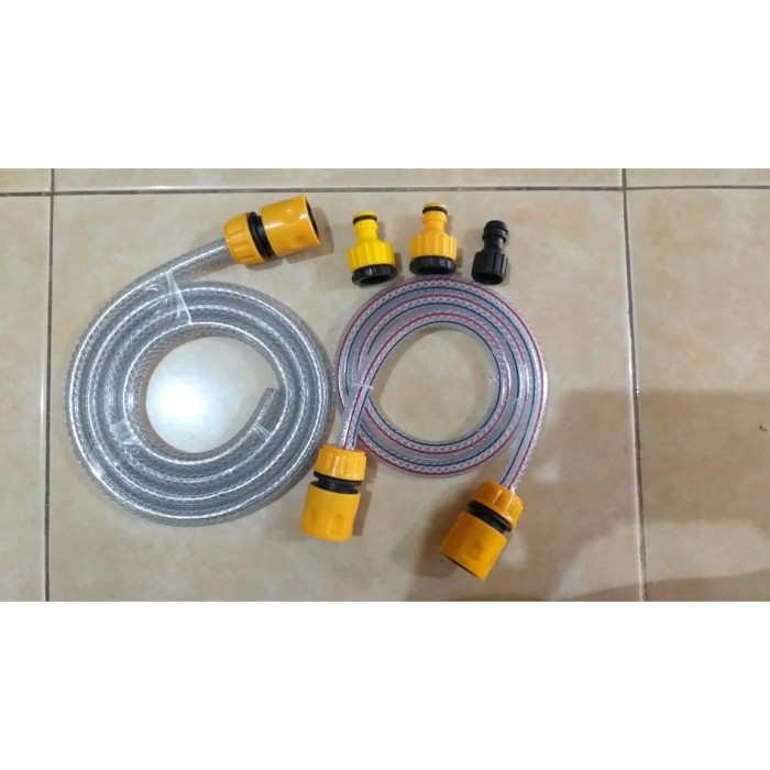 Paket Sambungan Pompa Selang 3/8 Ke Drat Pipa 1/2 & 3/4 -Gratisongkir
