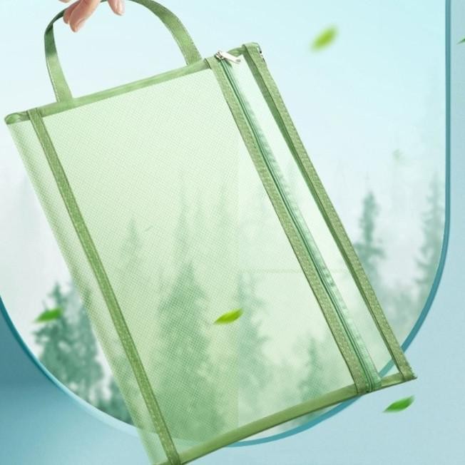 

|STAR| RAN MESH TAS DOKUMEN AMPLOP PLASTIK FOLDER PERLENGKAPAN KANTOR