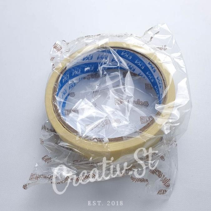 

BEBAS ONGKIR - Solasi Kertas Masking Tape 24Mm Ekatape
