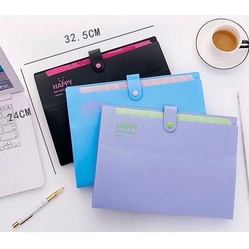 

TAS FILE / DOKUMEN FOLDER A4 MOTIF HAPPY 12 LAYER MF0020