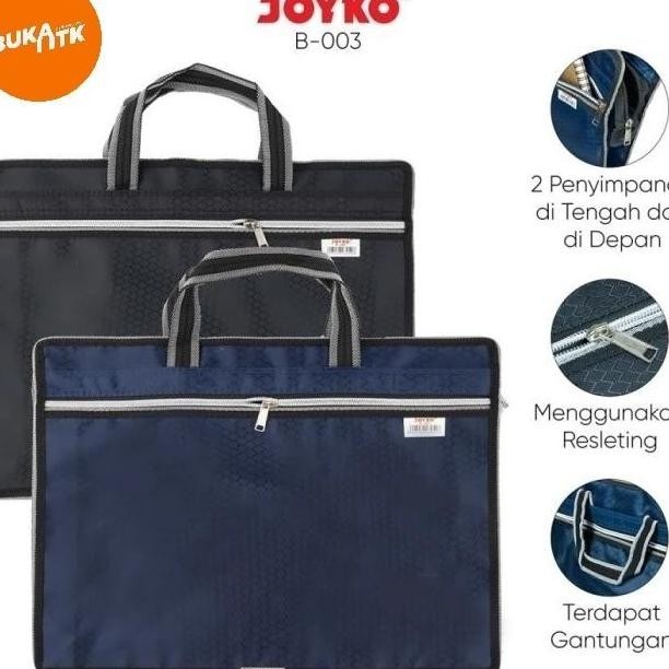 

TAS DOKUMEN KAIN JOYKO B-003 B003 - BIRU / DOCUMENT BAG