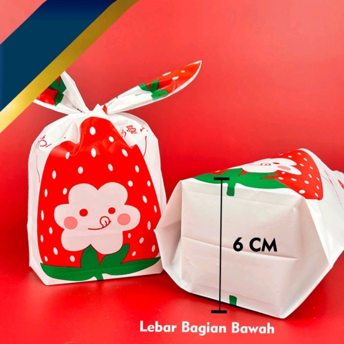 

Plastik Snack Ultah Kantong Plastik Bingkisan Bag Hadiah Souvenir 14cm