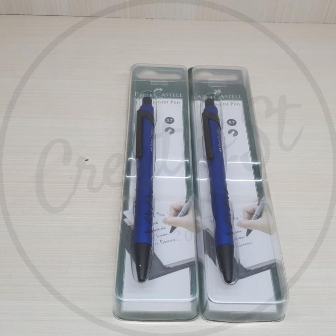 

TERBARU - Faber Castell Stripe Pen Metallic Blue Barrel