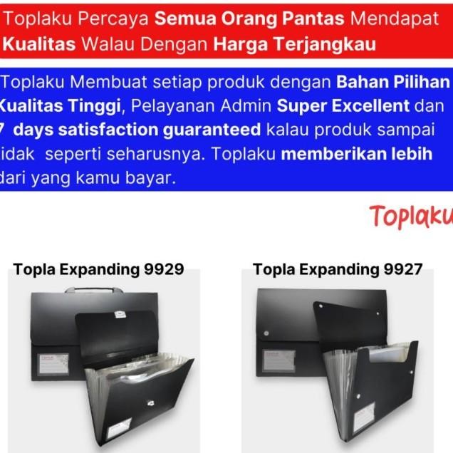 MAP EXPANDING FILE F4 13 SEKAT ANTI AIR TAS DOKUMEN AESTHETIC PLASTIK KANCING FOLDER DOCUMENT KEEPER