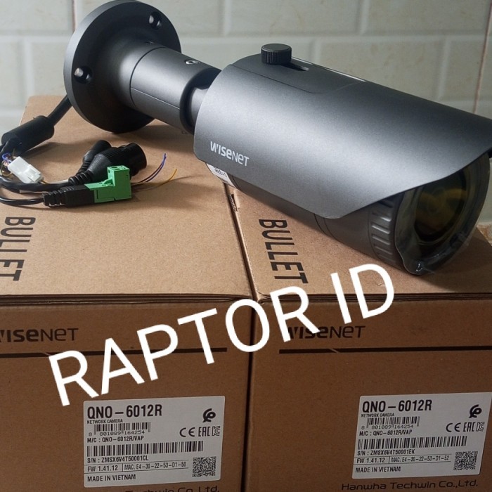 Ip Camera 2MP samsung WISENET QNO-6012R Ip Cam Fix Lens Bullet Outdoor