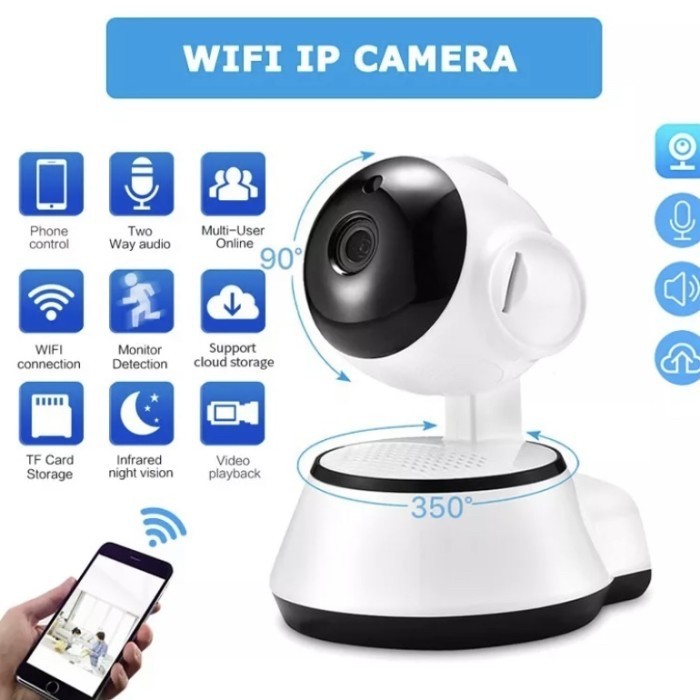 Cctv v380 pro outdoor indoor 360 derajat ip cam camera