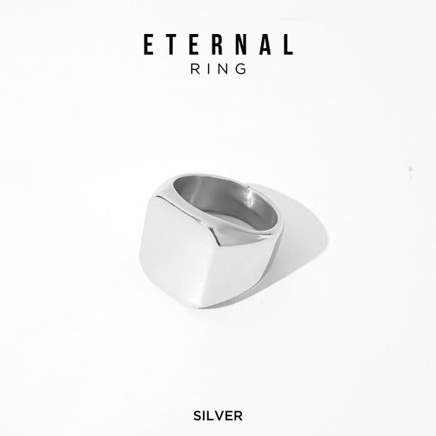 Eternal Ring Cincin Titanium Anti Karat Pria Wanita - Project 97