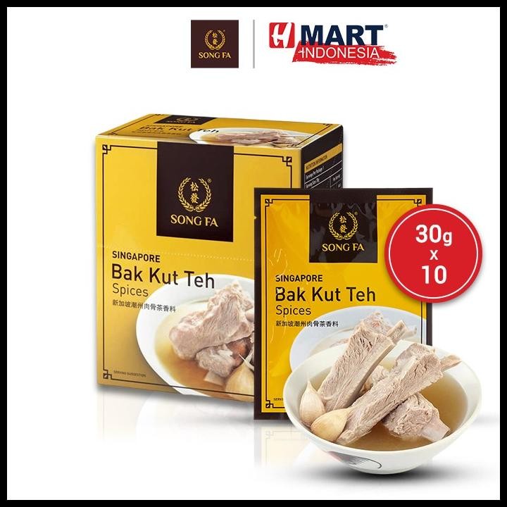 

Song Fa Singapore Bak Kut Teh Spices - Bumbu Bak Kut Teh 30G X 10