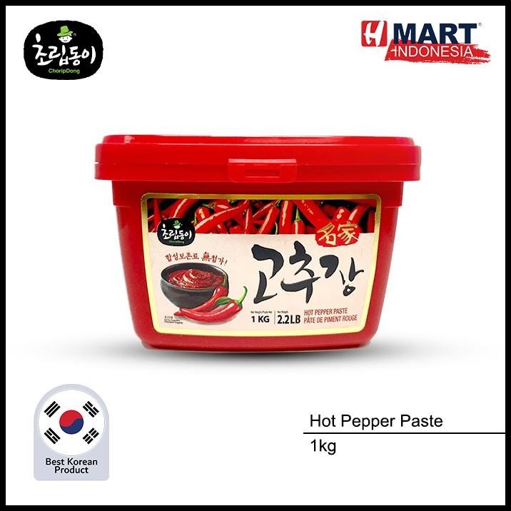 

Choripdong Hot Pepper Paste (Gochujang) - Pasta Cabe 1Kg
