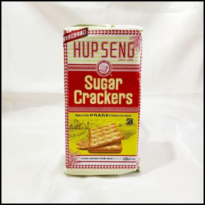 

Hup Seng Sugar Crackers 428G / Biskuit Gula Manis Hupseng