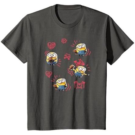 Kaos Bob dan Teddy Bear Jumble Hari Valentine Minion |DhuC9AKQ|