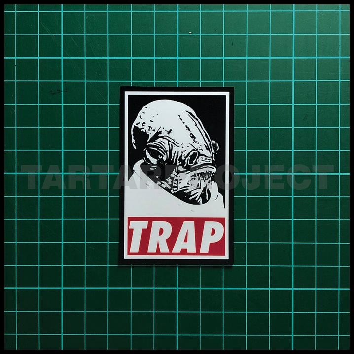 

GRATIS ONGKIR STICKER STIKER VINYL - ALIEN TRAP !