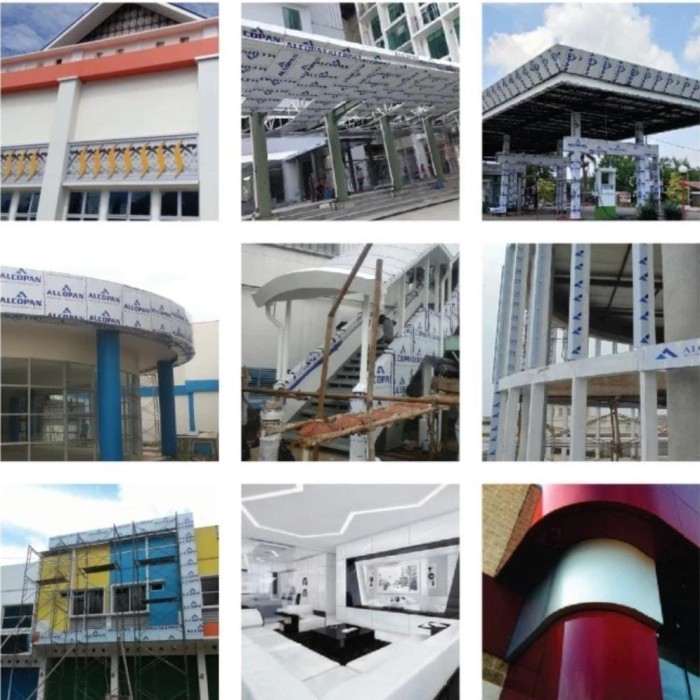 ACP Alcopan Alumunium composite panel 4mm Outdoor