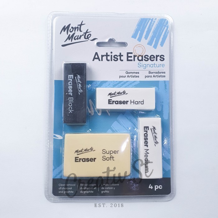 

Sale Mont Marte Artists Kneadable Eraser 4 Pcs Maxx0005