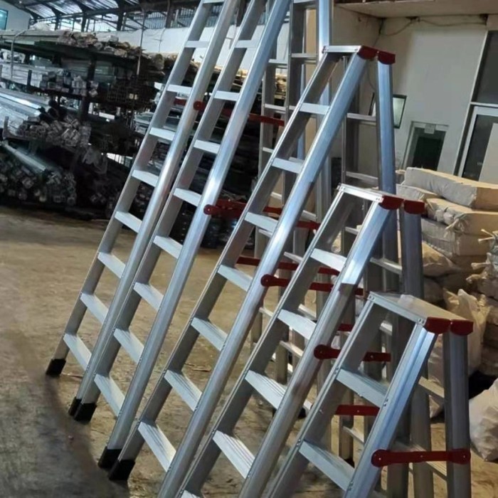 Promo!! Tangga Lipat Aluminium 2 Meter