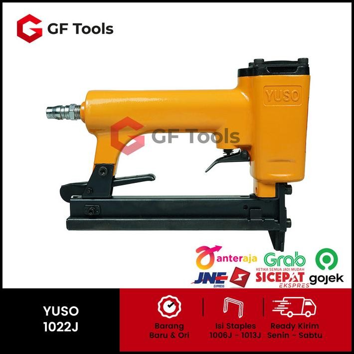 

BEST DEAL YUSO AIR NAILER 1022J MESIN STAPLES PAKU TEMBAK ANGIN U STAPLER GUN !!!