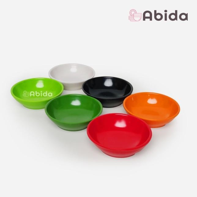 Abida 1 Lusin Piring Sambal Kecil - Tempat Sambal Melan A1025