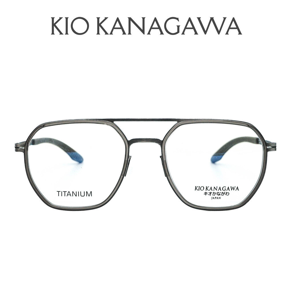 Kio Kanagawa Kacamata Pria Wanita 2007 C2 GUNMETAL