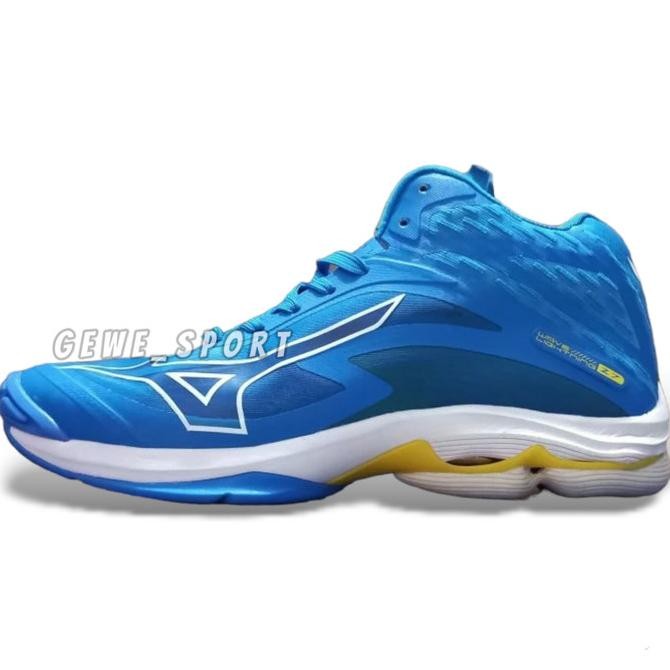 sepatu mizuno wlz 7 mid premium - sepatu voli mizuno - sepatu volly