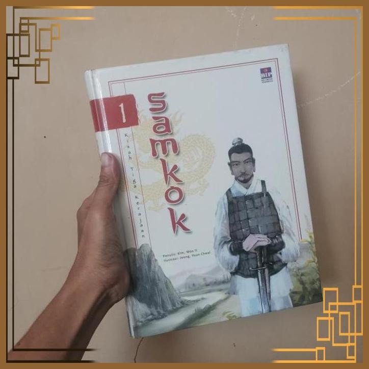 

[ADG] Buku samkok Kisah Tiga kerajaan Volume 1 ( Full Color dan Hardcover ) Langka