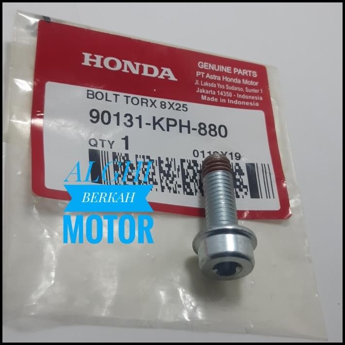 TERMURAH BAUT BRAKET KALIPER 8X25 ORIGINAL HONDA 90131-KPH-880 