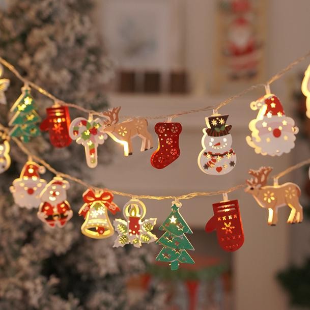 Lampu Dekorasi Natal. Dekorasi Pohon Natal. Hiasan Pohon Natal. Dekorasi Christmas. Lampu Hias Natal