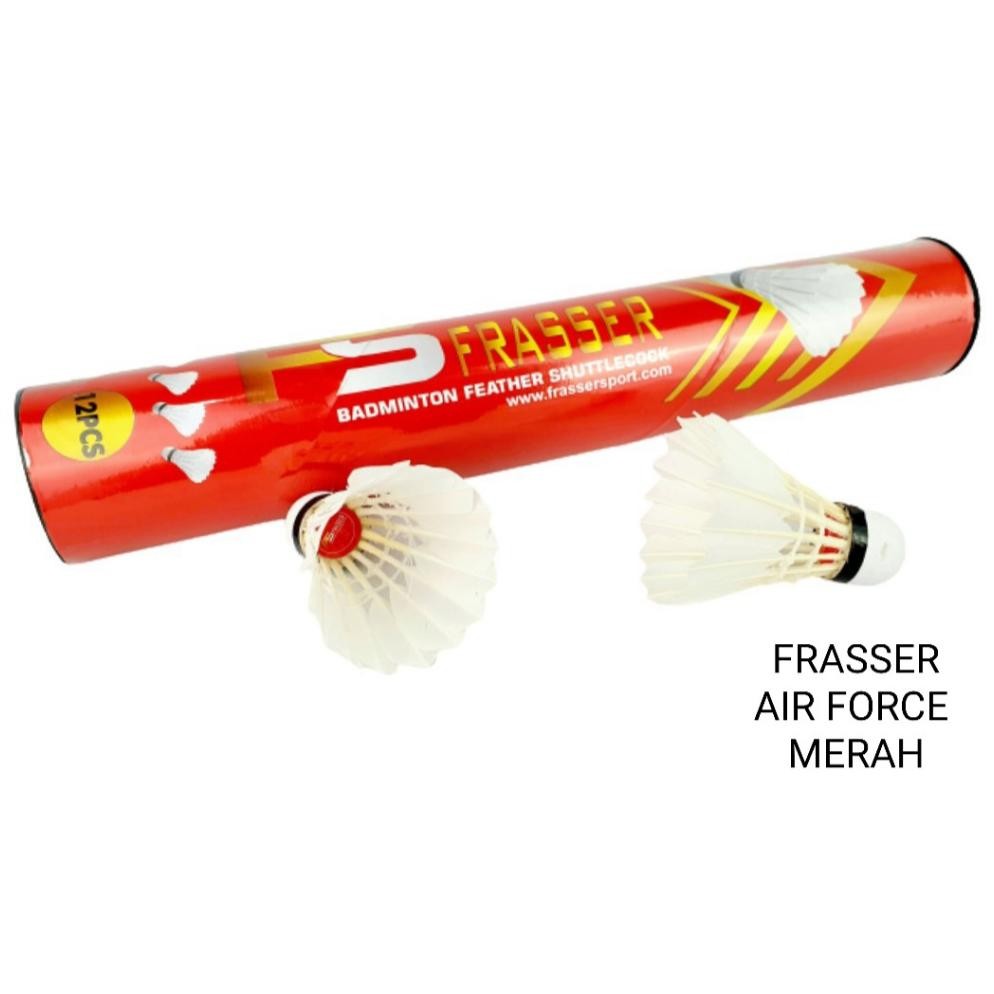 Frasser Kok Shuttlecock Badminton Bulutangkis Airforce Merah