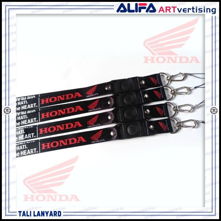 

DISKON TALI LANYARD GANTUNGAN ID CARD/HP/KUNCI/DLL.. HONDA MOTOR !!!!