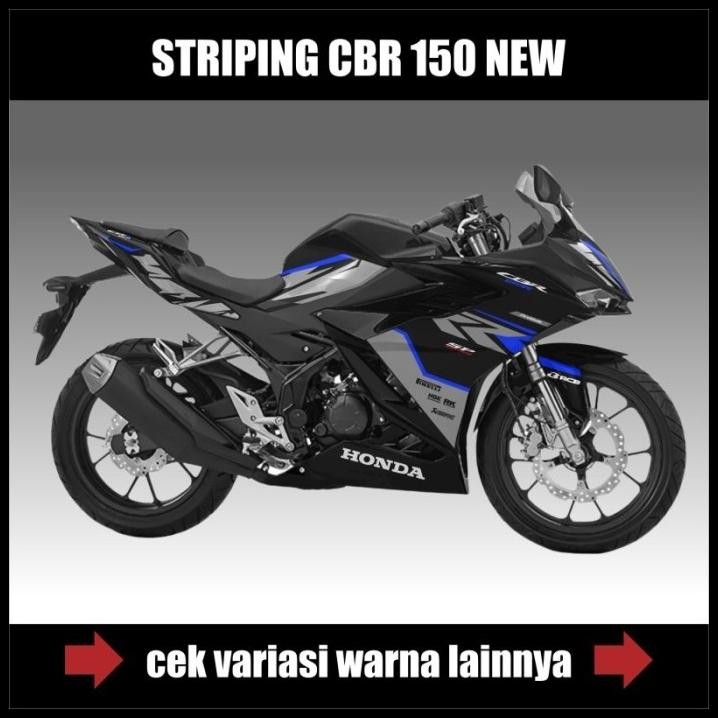 GRATIS ONGKIR STRIPING HONDA CBR 150 R NEW / STIKER SKOTLET VARIASI MOTOR CBR 150 