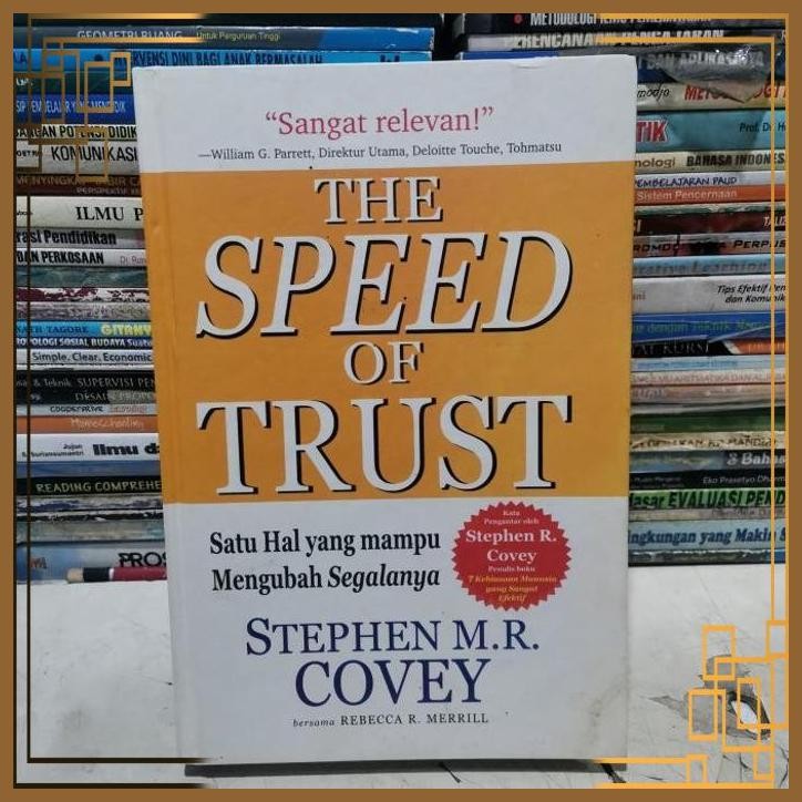 

[ADG] ORIGINAL The speed of trust Stephen M R Covey Hardcover