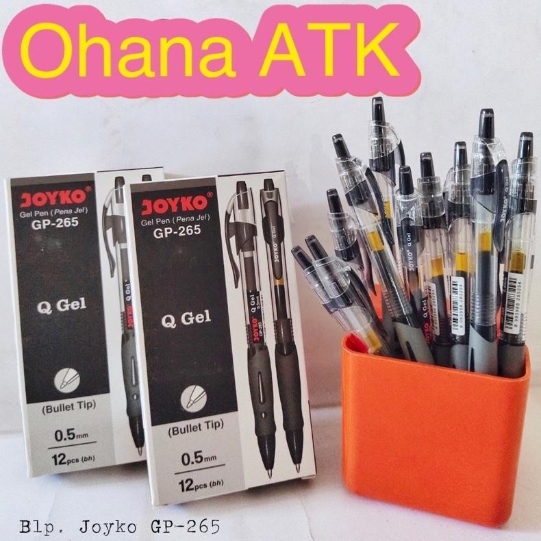 

[1Pack]Gel Pen / Pulpen / Pena Joyko GP-265 / Q Gel / 0.5 mm