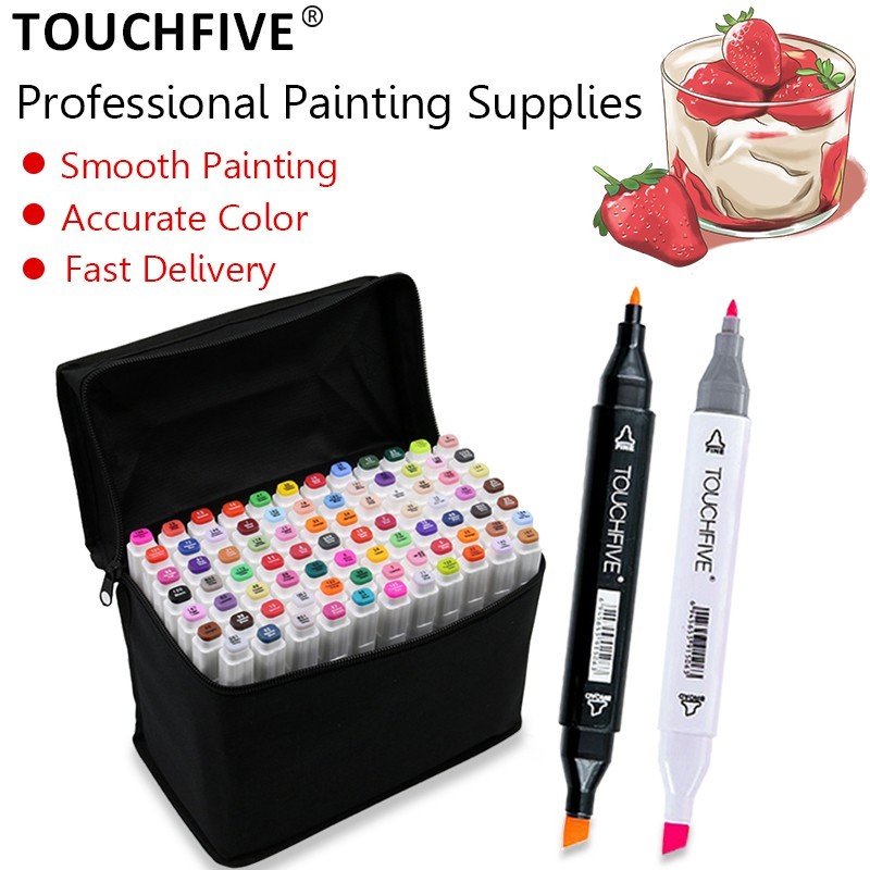 

Set Spidol TouchFive 30/40/60/80/168 Warna Ujung Seni Grafis Spidol Gambar Pulpen |Nk5jgE9I|
