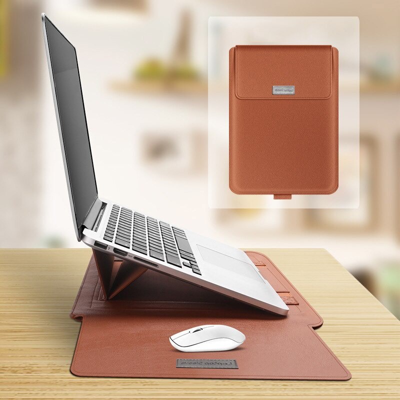 

Tas Kulit 14 15 13.3 15.6 Inci untuk Laptop Pro Air 2019 2020 11 13 Sampul Coque untuk Buku A1708 A1342 A1278 McBook |3D39CD6A|