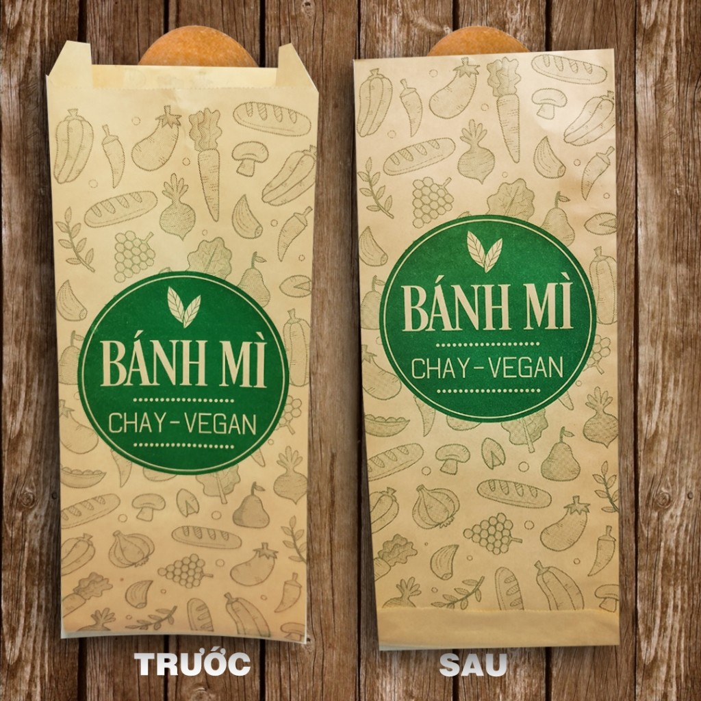 

Tas dan Tas Roti Vegetarian Vegan 2024 (kertas kraft) |qcaDAVAP|