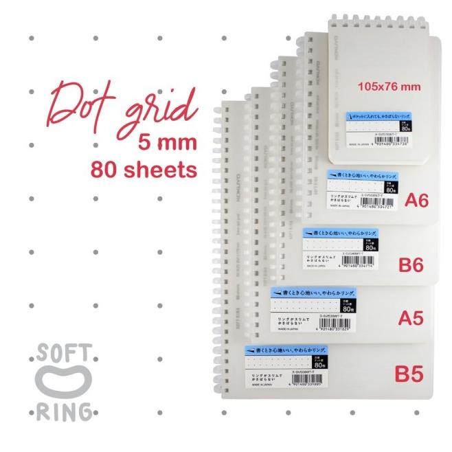 

Kokuyo Softring Notebook Dot Barangbaru