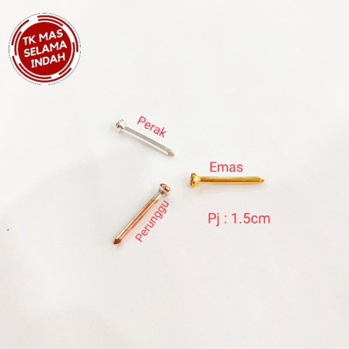 1 Set Paku Emas Perak Dan Perunggu Untuk Syarat Pembangunan Rumah