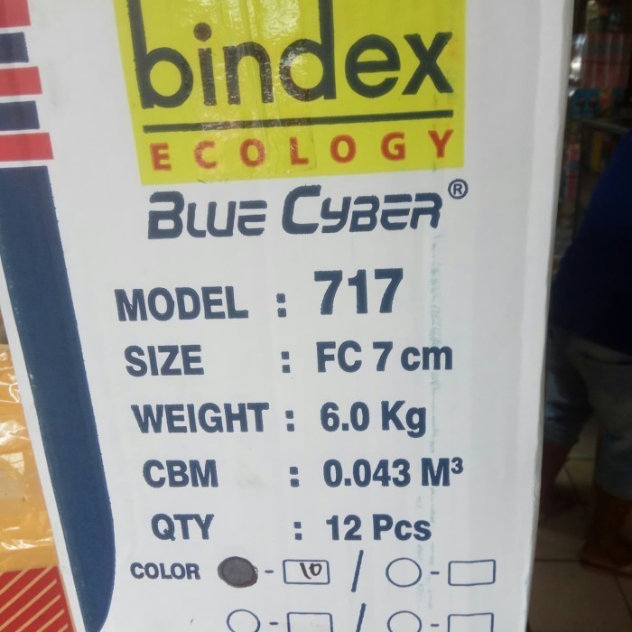 

HARGA DISC - Ordner Bindex 717 Folio hitam